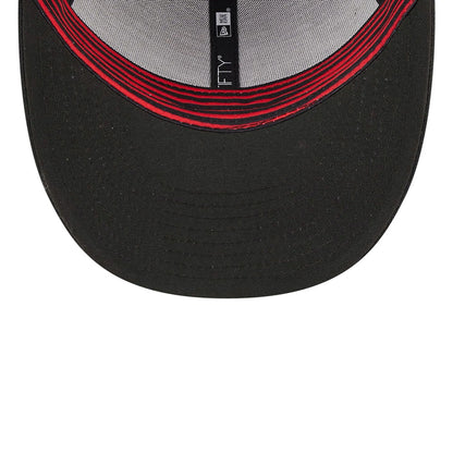 This is a Cincinnati Reds MLB City Connect 2024 Black Low Profile 59FIFTY Fitted Cap 2