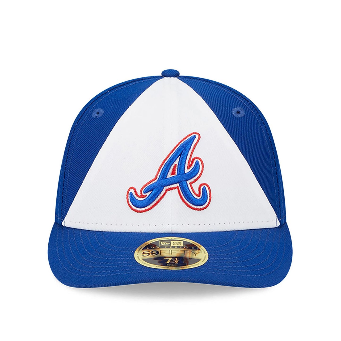 This is a Atlanta Braves MLB City Connect 2024 Blue Low Profile 59FIFTY Fitted Cap 3