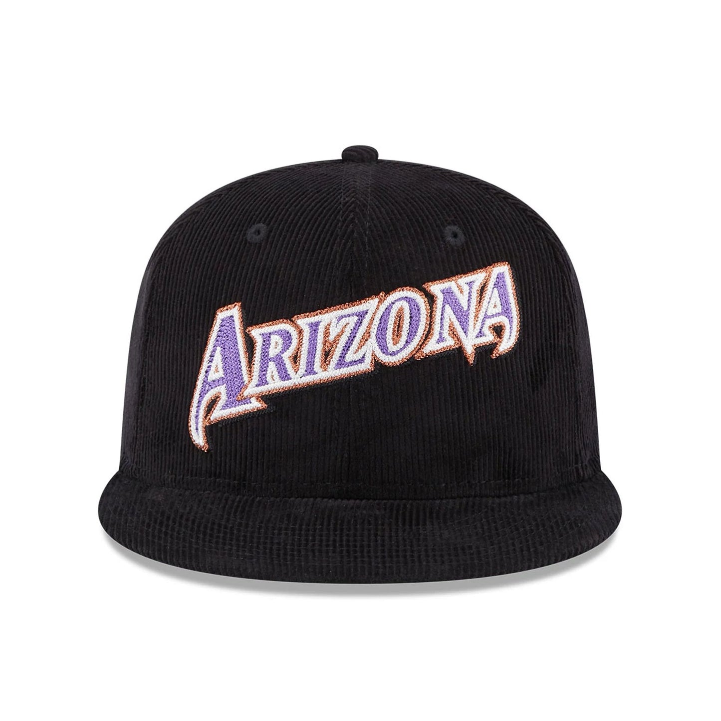 This is a Arizona Diamondbacks Vintage Cord Black 59FIFTY Fitted Cap 3