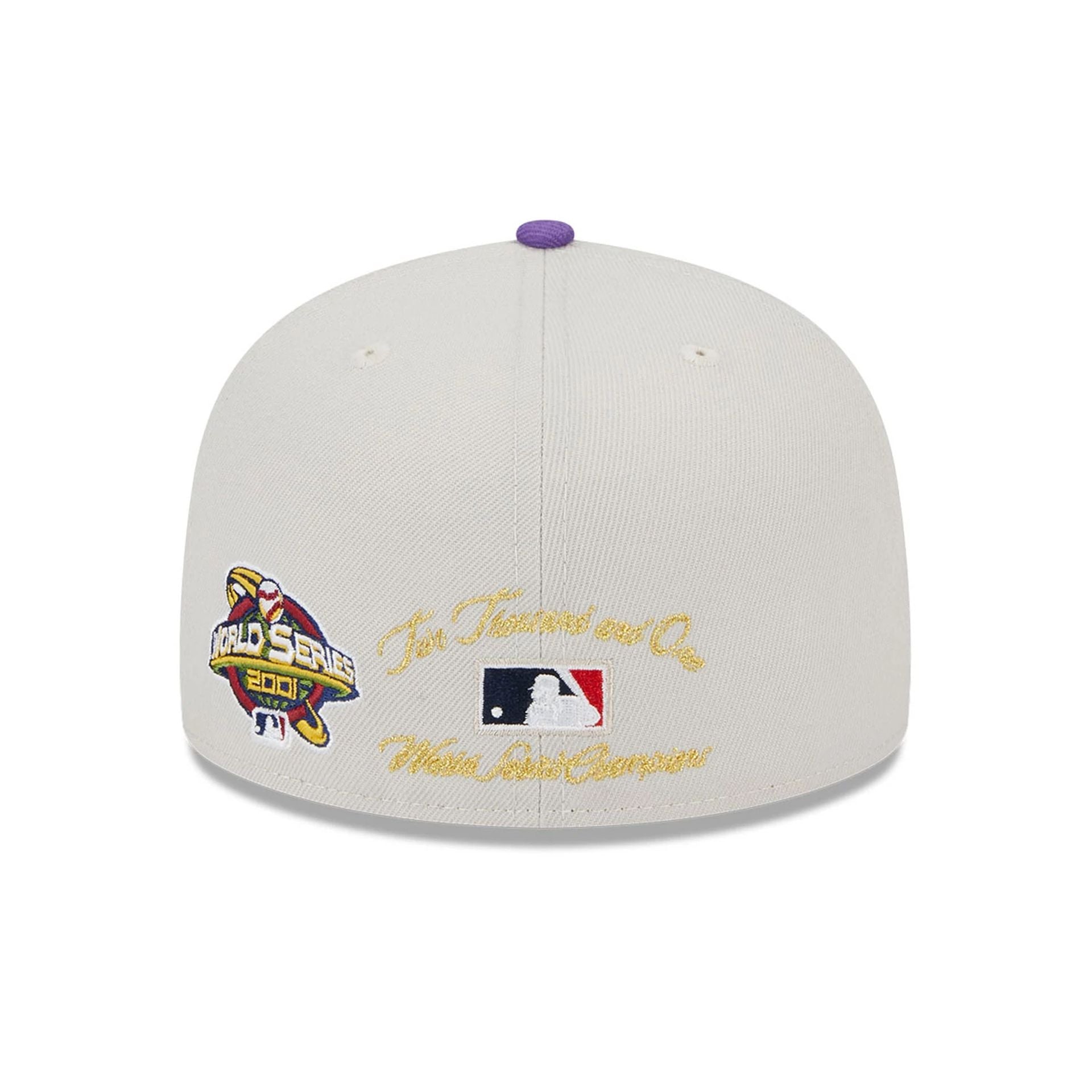 This is a Arizona Diamondbacks Varsity Letter Stone 59FIFTY Fitted Cap 2