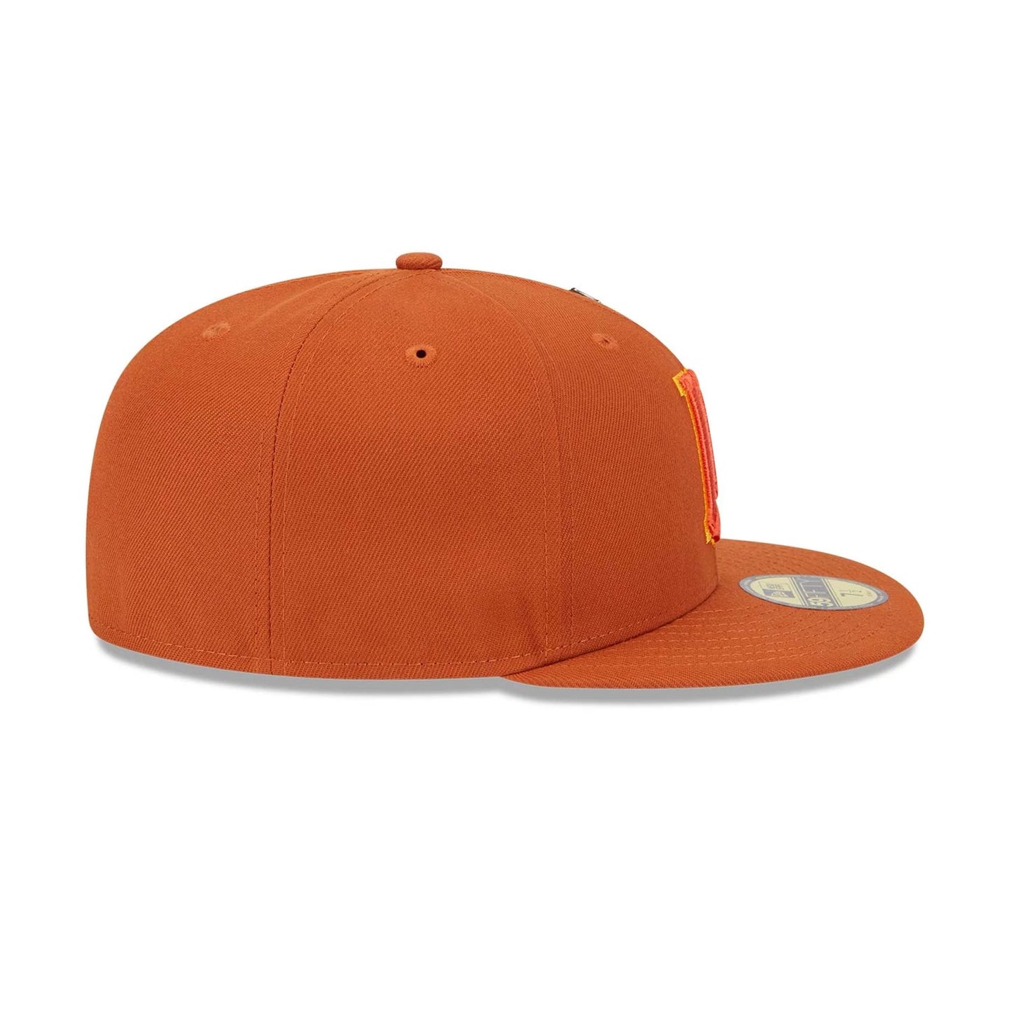 This is a Minnesota Twins Outer Space Orange 59FIFTY Fitted Cap 6