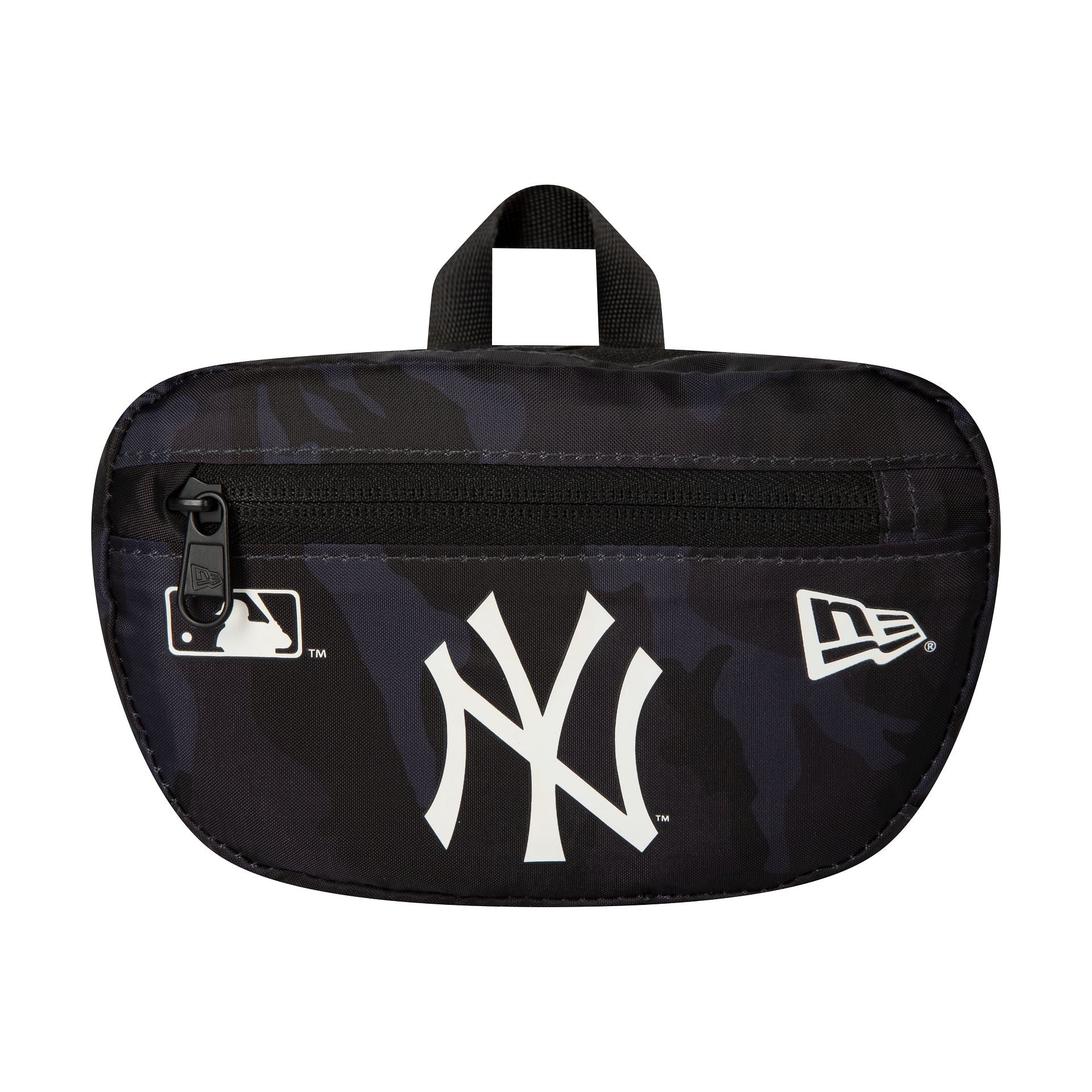 This is a New York Yankees Dark Blue Camo Waist Bag 2