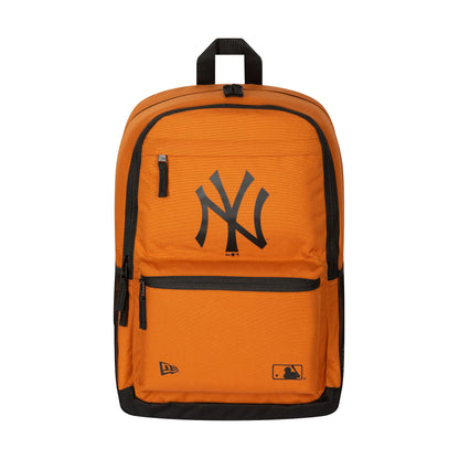 This is a New York Yankees MLB Delaware Brown Backpack 2