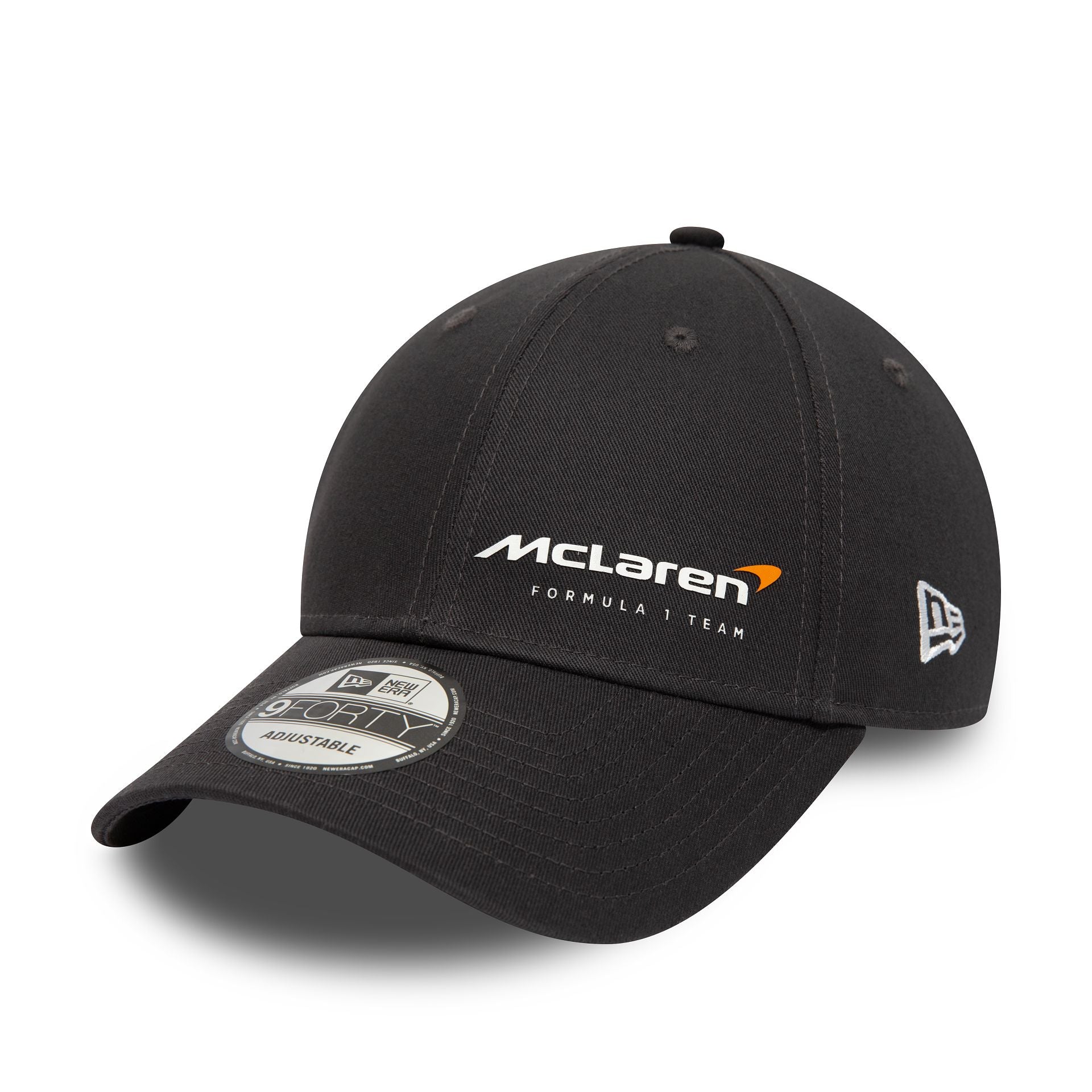 This is a McLaren Flawless Dark Grey 9FORTY Adjustable Cap 1