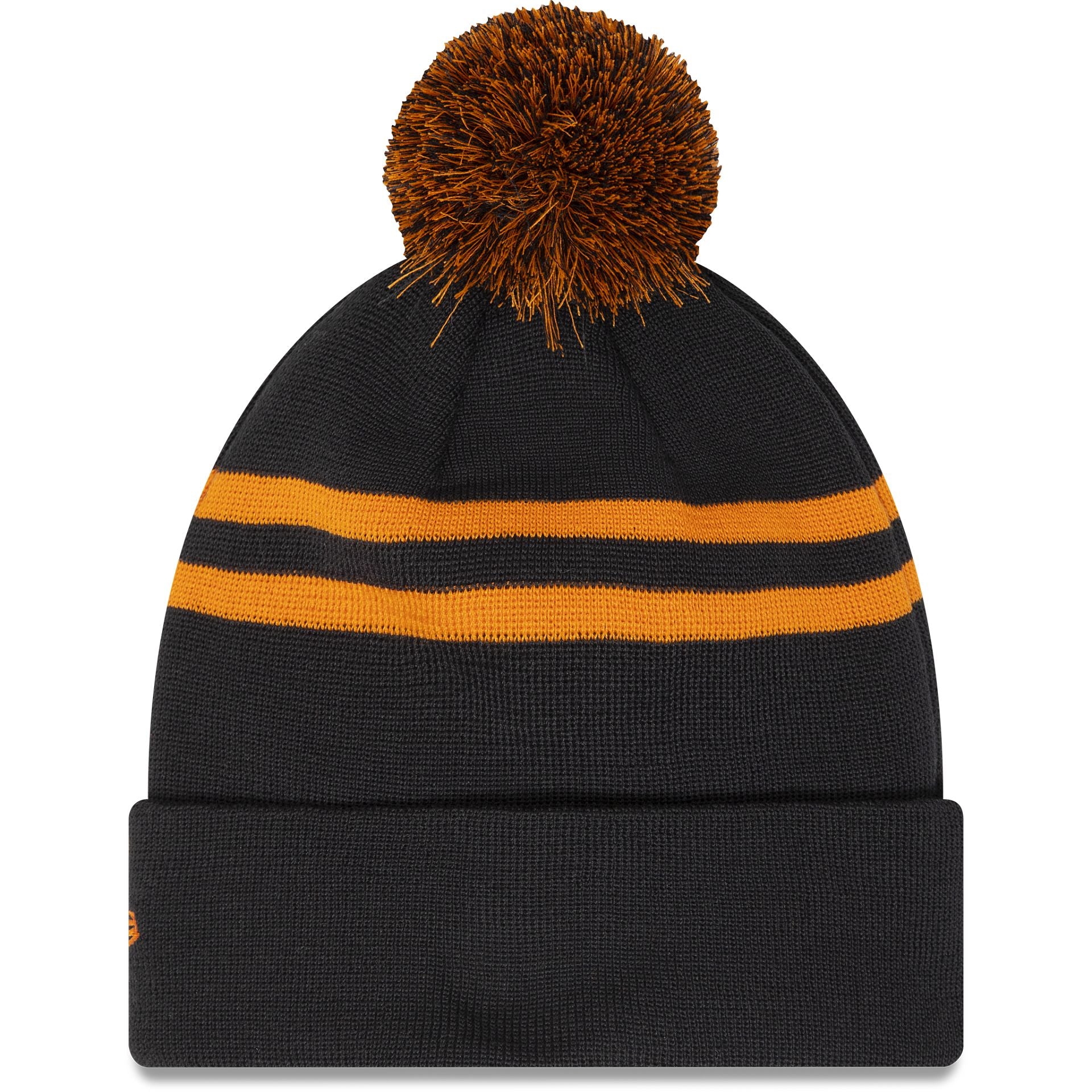 This is a McLaren Pom Black Beanie Hat 2