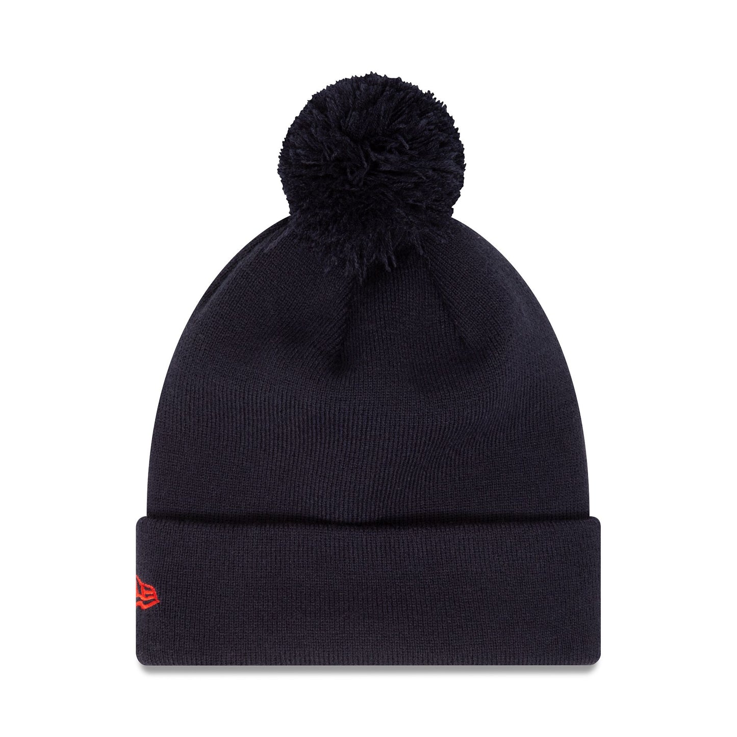 This is a Red Bull Essential Blue Bobble Knit Beanie Hat 2