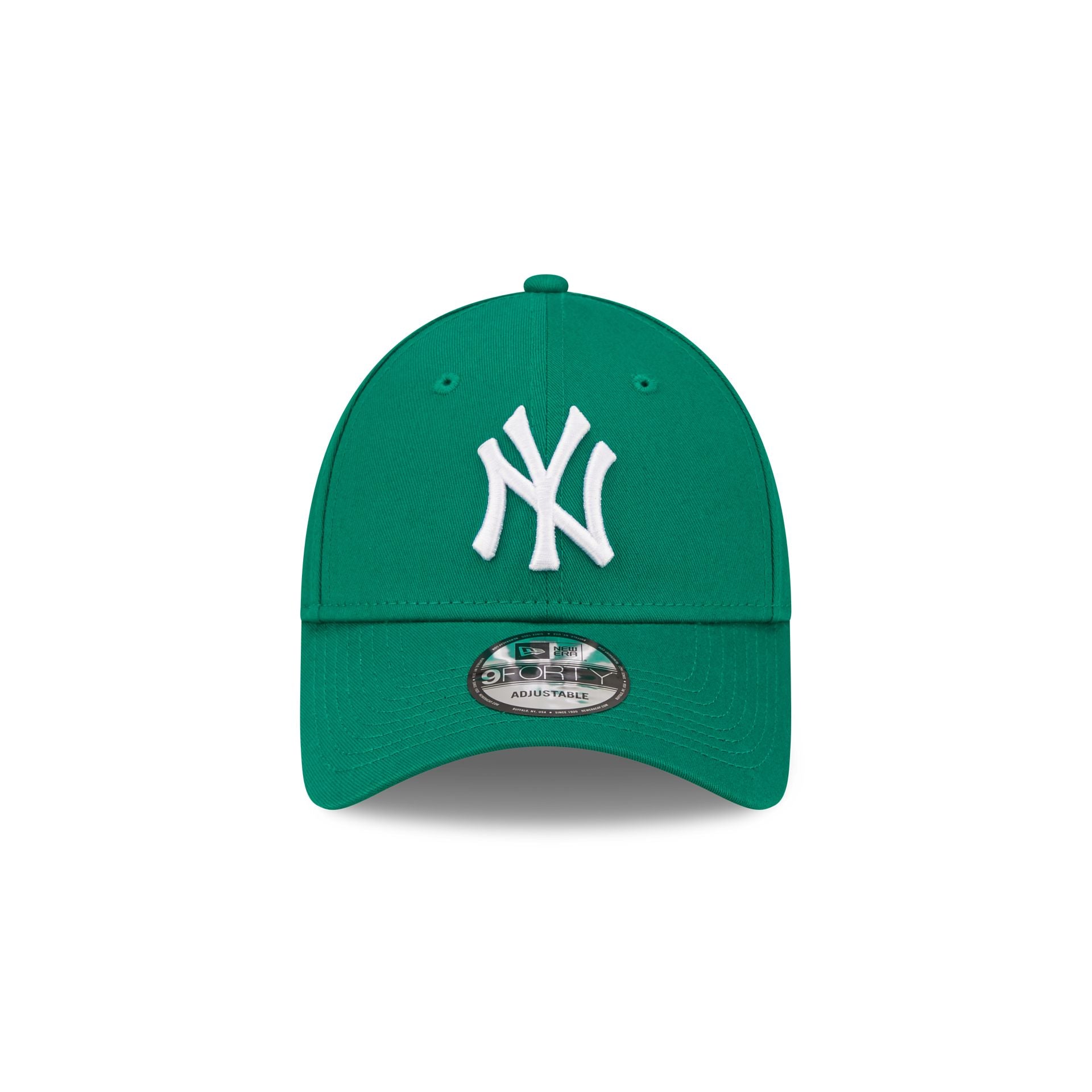 This is a New York Yankees Womens League Essential Green 9FORTY Adjustable Cap 2