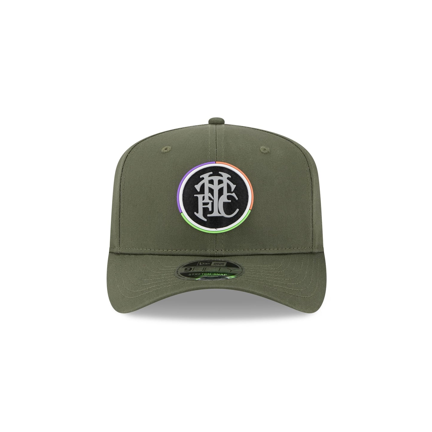 This is a Tottenham Hotspur FC 9FIFTY Khaki Stretch Snap Cap 2