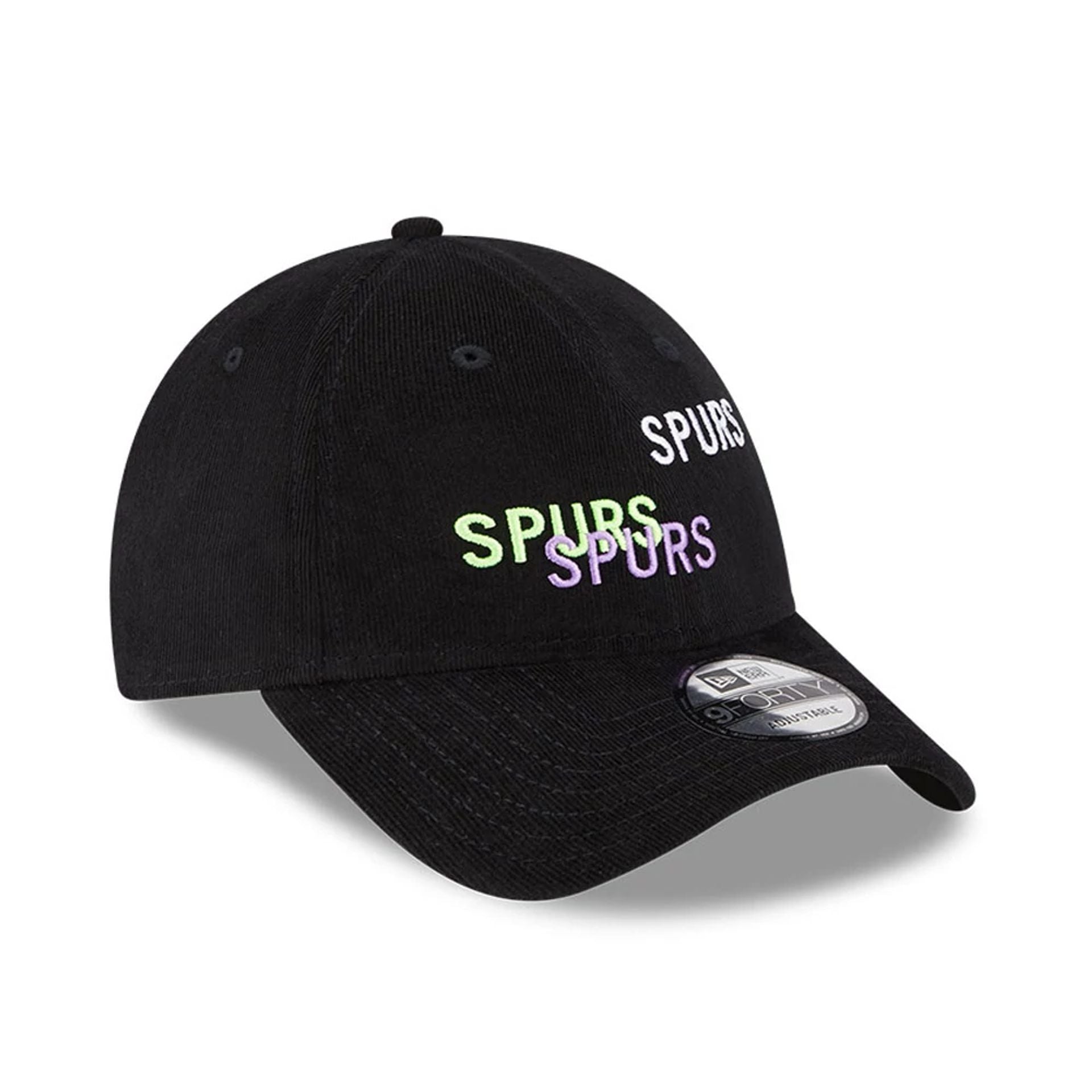 This is a Tottenham Hotspur FC Black 9FORTY Adjustable Cap 4