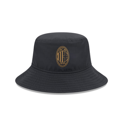 This is a AC Milan Black Bucket Hat 1