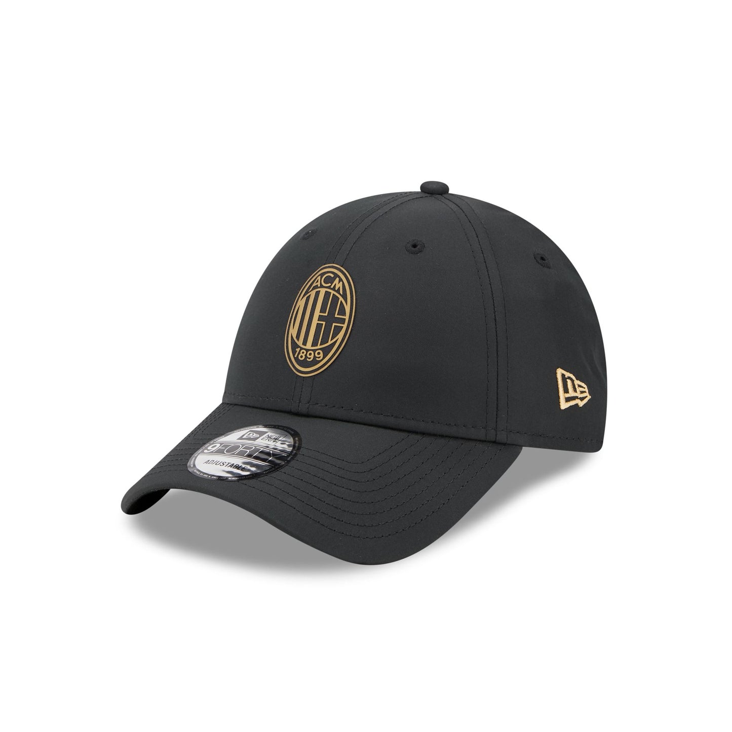 This is a AC Milan Black 9FORTY Adjustable Cap 4