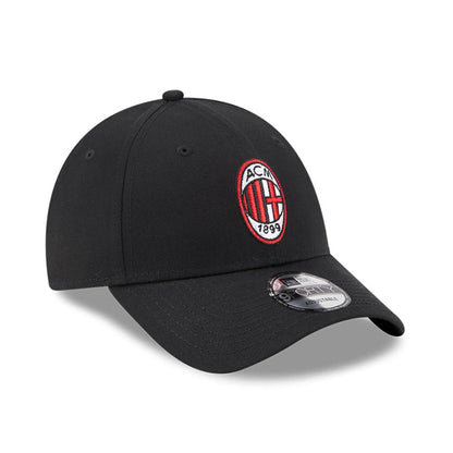 This is a AC Milan Black 9FORTY Adjustable Cap 3