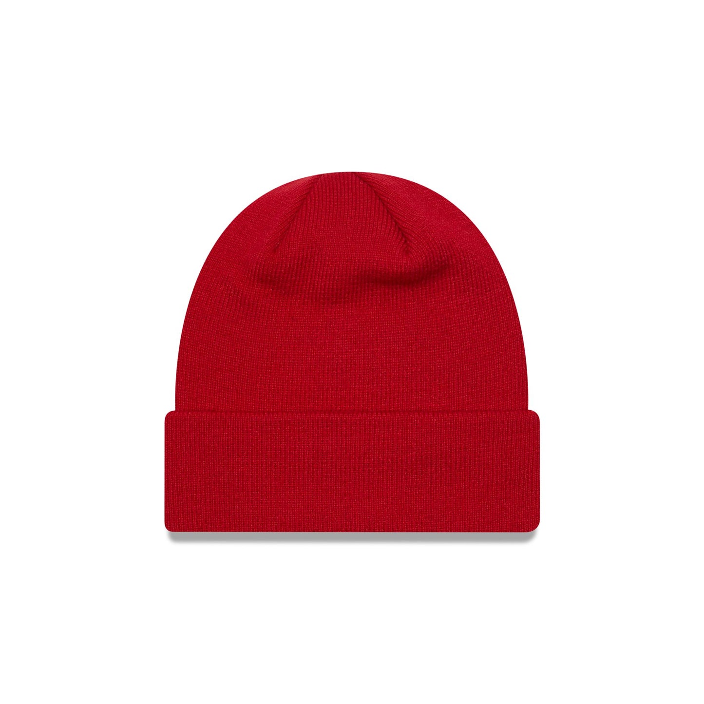 This is a AC Milan Red Cuff Knit Beanie Hat 2