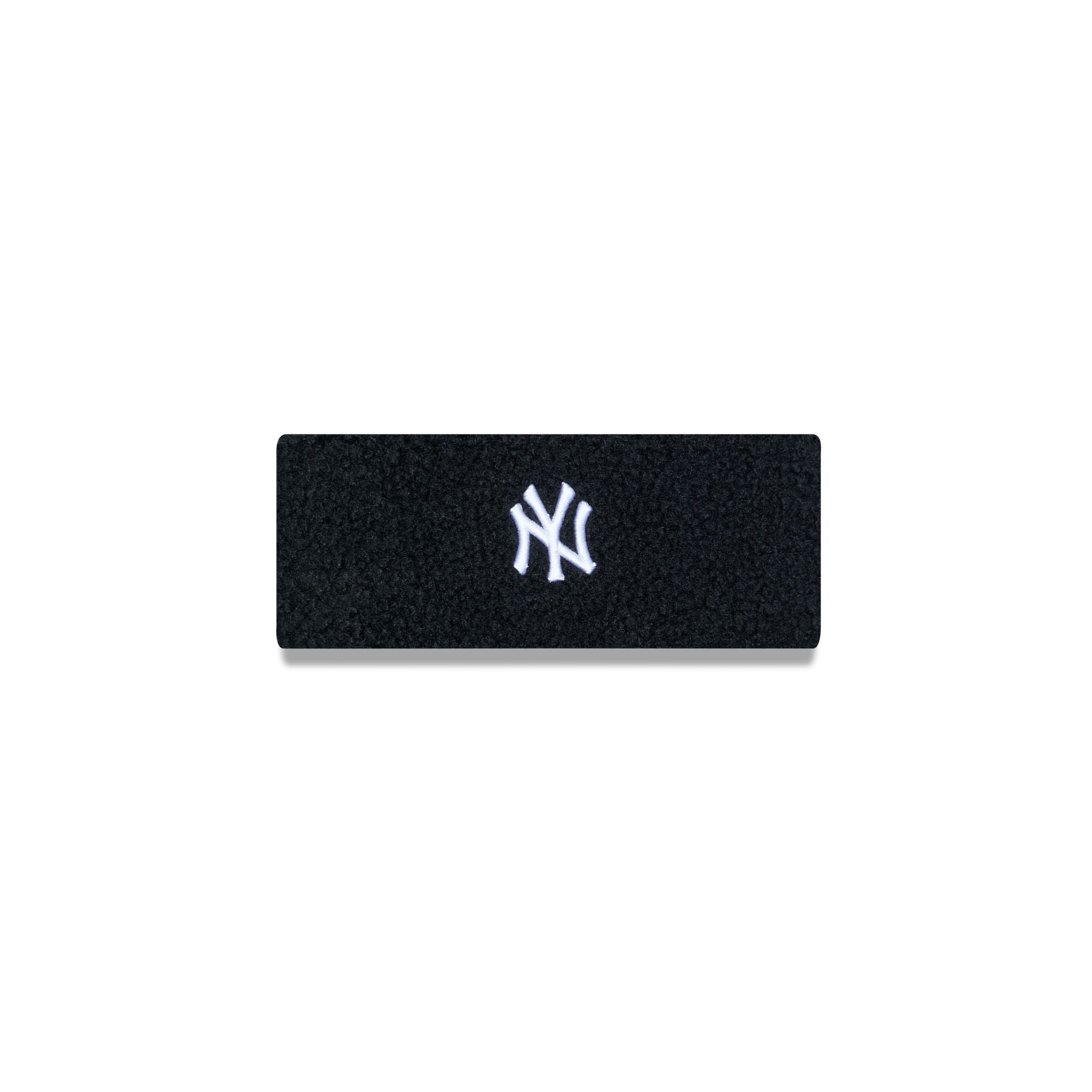 This is a New York Yankees Teddy Womens Black Headband 1