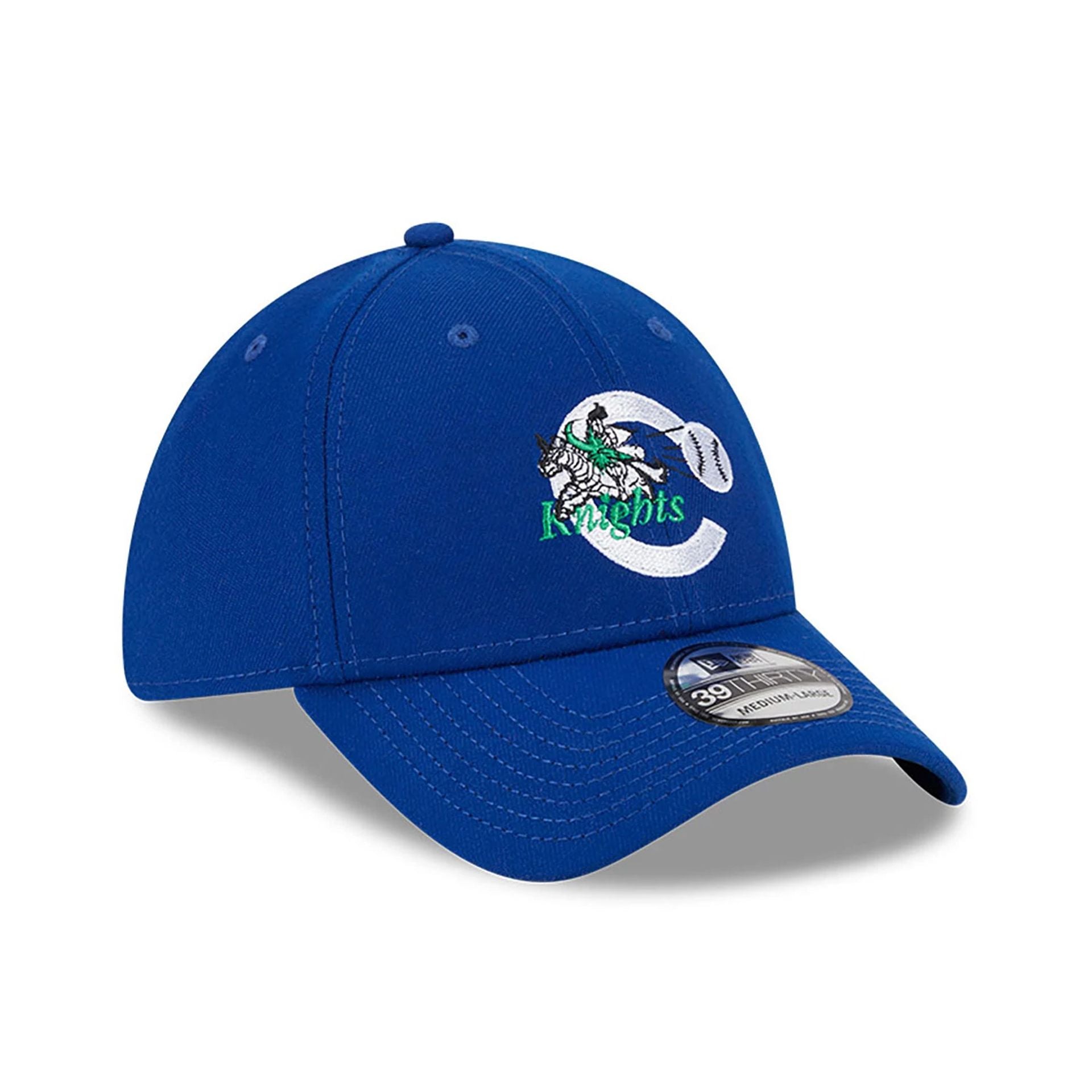 This is a Charlotte Knights MiLB Theme Nights Blue 39THIRTY Stretch Fit Cap 4