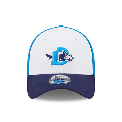 This is a Durham Bulls MiLB Theme Night Blue 39THIRTY Stretch Fit Cap 3