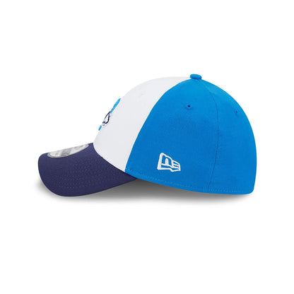 This is a Durham Bulls MiLB Theme Night Blue 39THIRTY Stretch Fit Cap 7