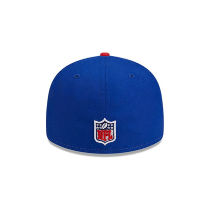 This is a New England Patriots NFL Sideline 2023 Blue 59FIFTY Low Profile Cap 6