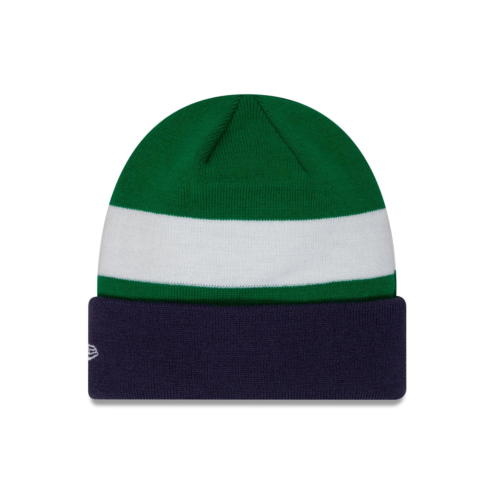 This is a Irish Football Association Green Cuff Knit Beanie Hat 2