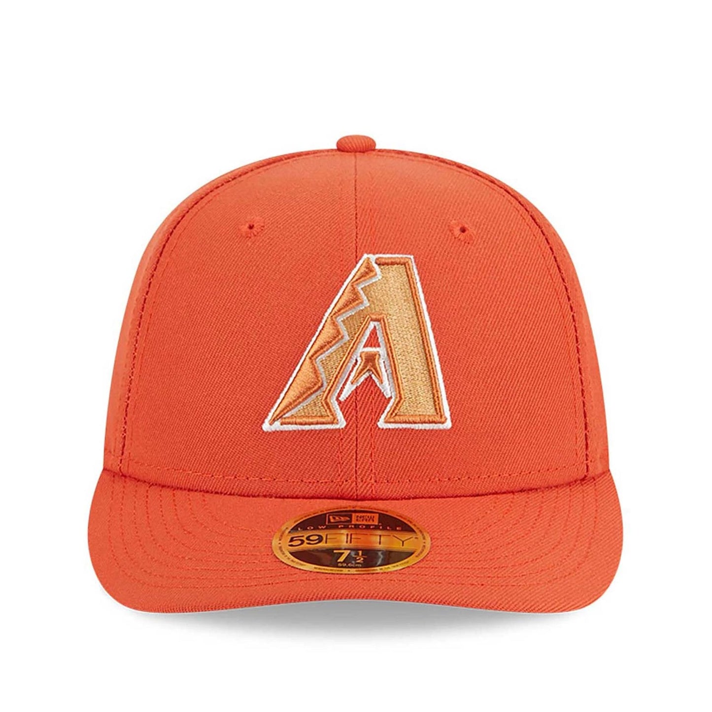 This is a Arizona Diamondbacks Repreve Orange Low Profile 59FIFTY Fitted Cap 3