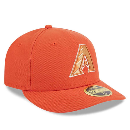 This is a Arizona Diamondbacks Repreve Orange Low Profile 59FIFTY Fitted Cap 4