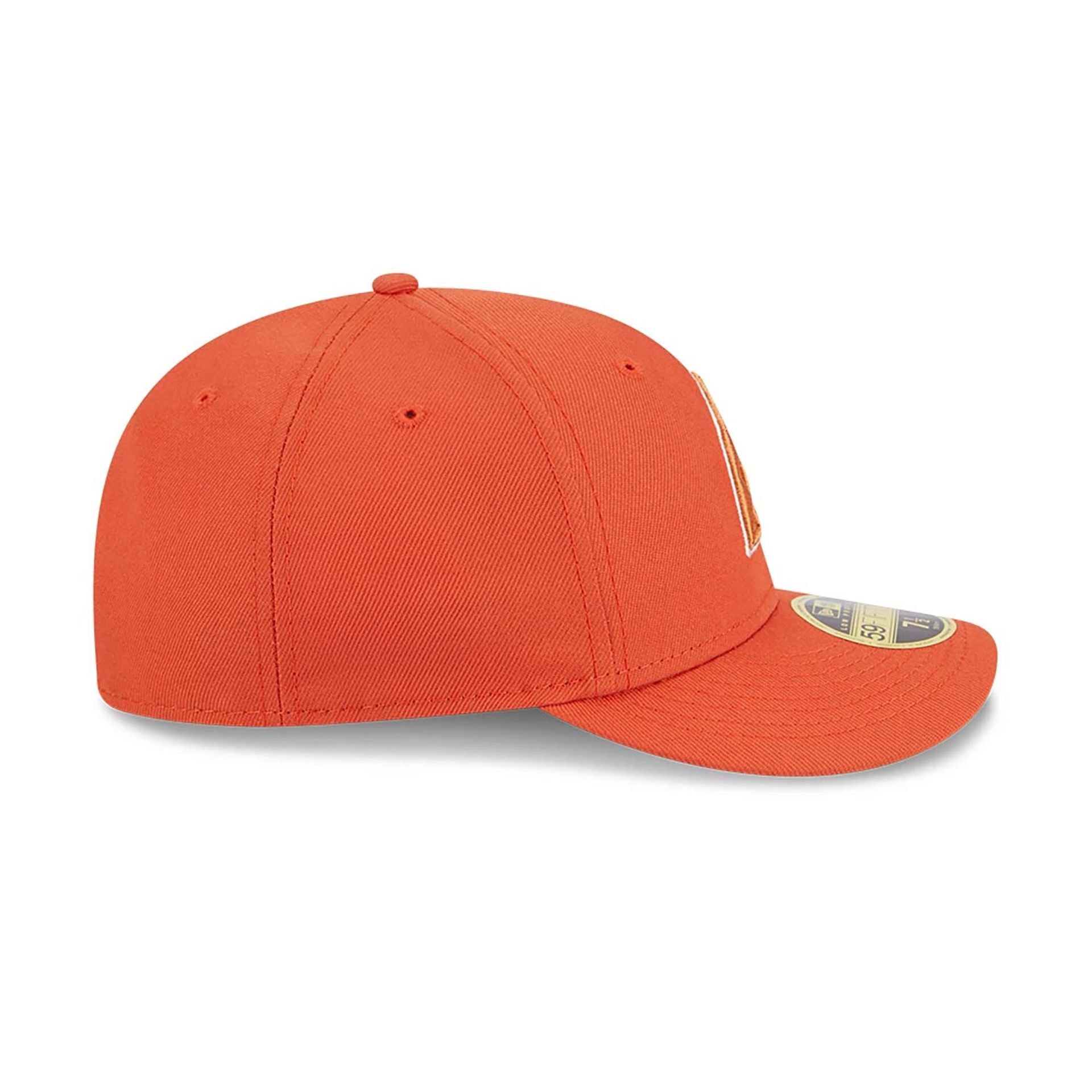 This is a Arizona Diamondbacks Repreve Orange Low Profile 59FIFTY Fitted Cap 6