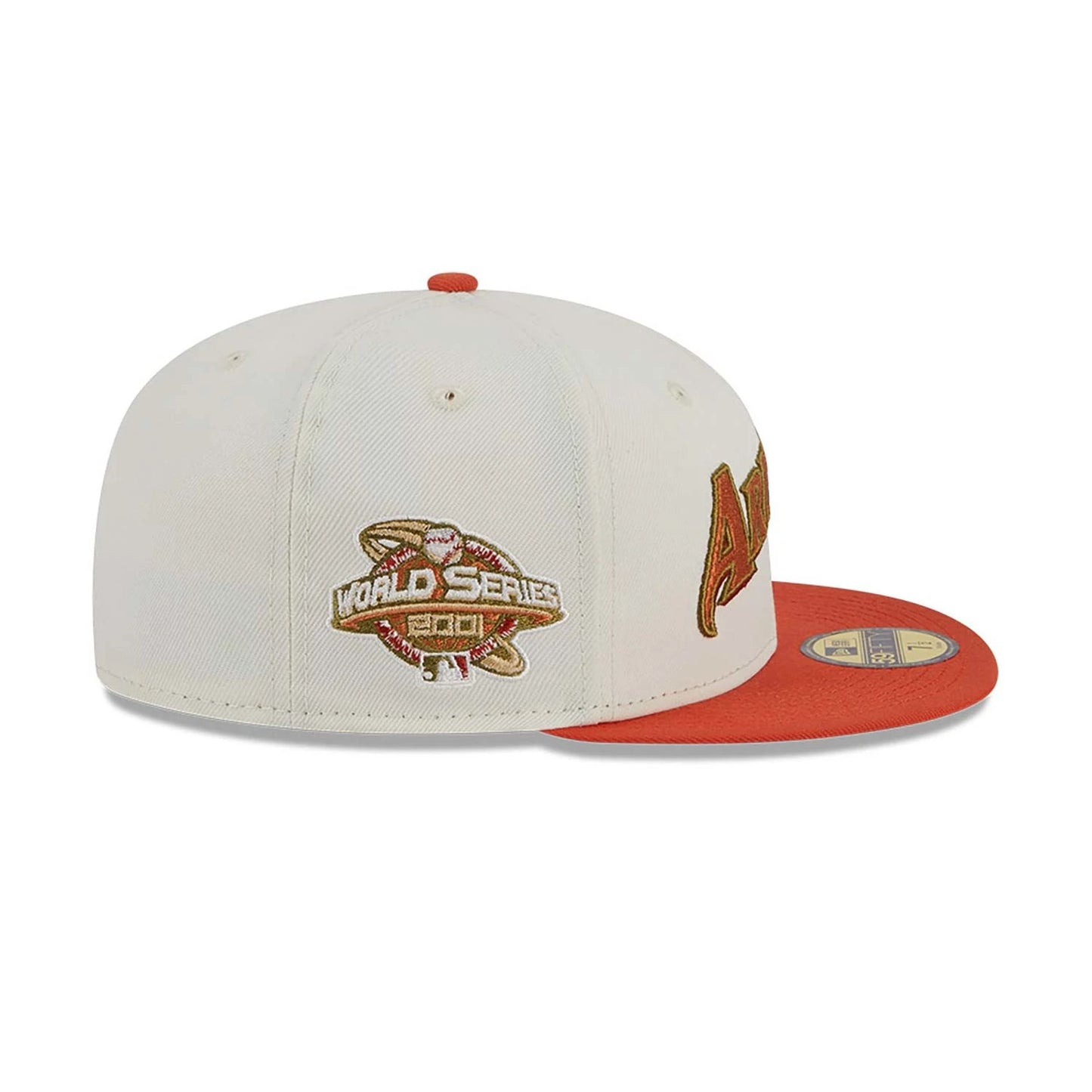 This is a Arizona Diamondbacks Repreve Chrome White 59FIFTY Fitted Cap 6