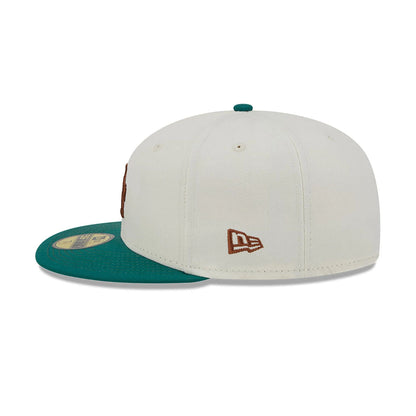 This is a LA Dodgers Camp Off White 59FIFTY Fitted Cap 5