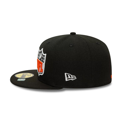 This is a Cincinnati Bengals NFL Sideline 2023 Black 59FIFTY Fitted Cap 3