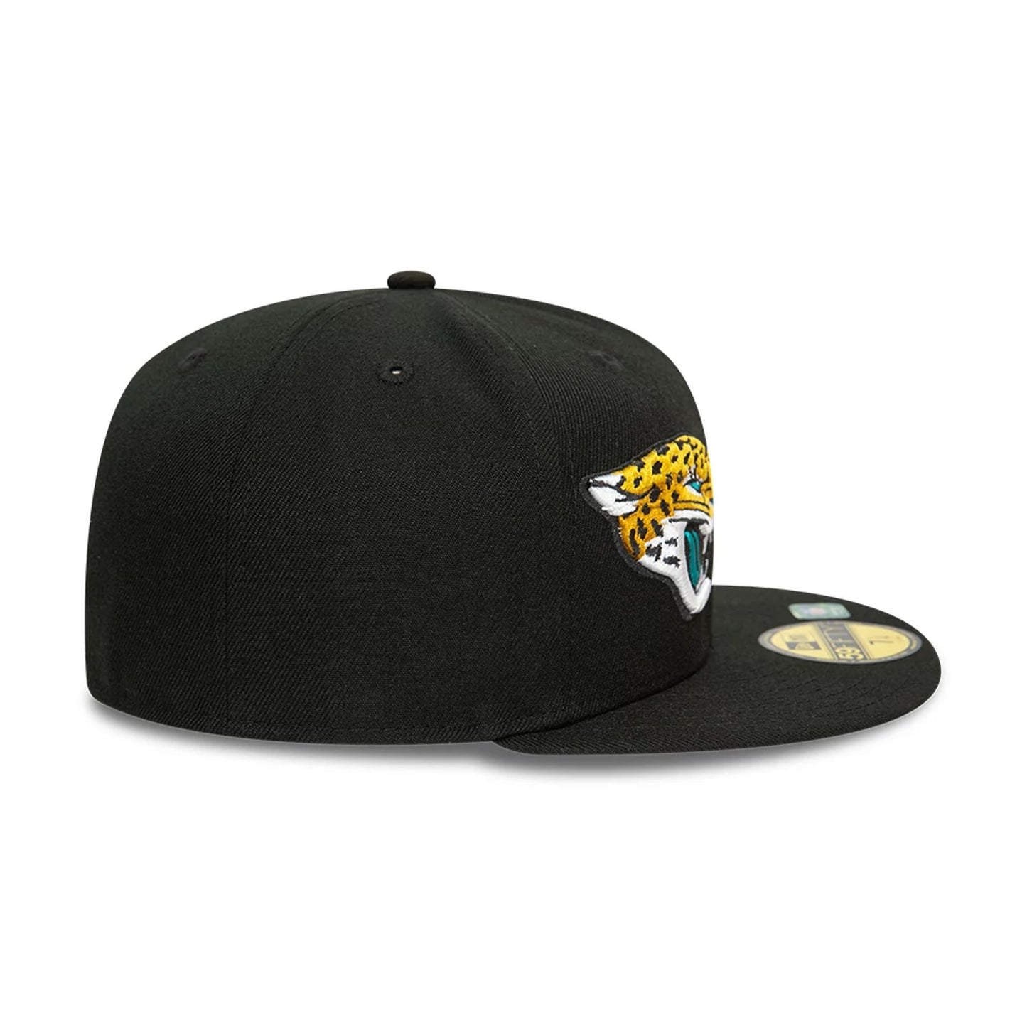 This is a Jacksonville Jaguars NFL Sideline Black 59FIFTY Fitted Cap 6