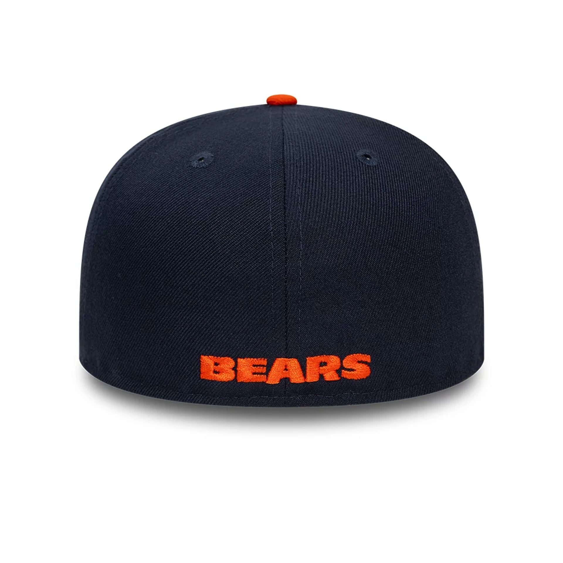 This is a Chicago Bears NFL Sideline 2023 Navy 59FIFTY Fitted Cap 5