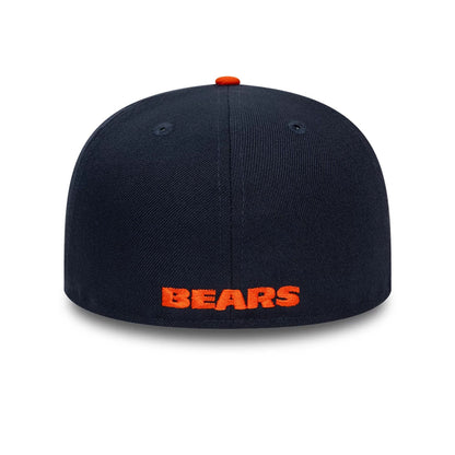 This is a Chicago Bears NFL Sideline 2023 Navy 59FIFTY Fitted Cap 5