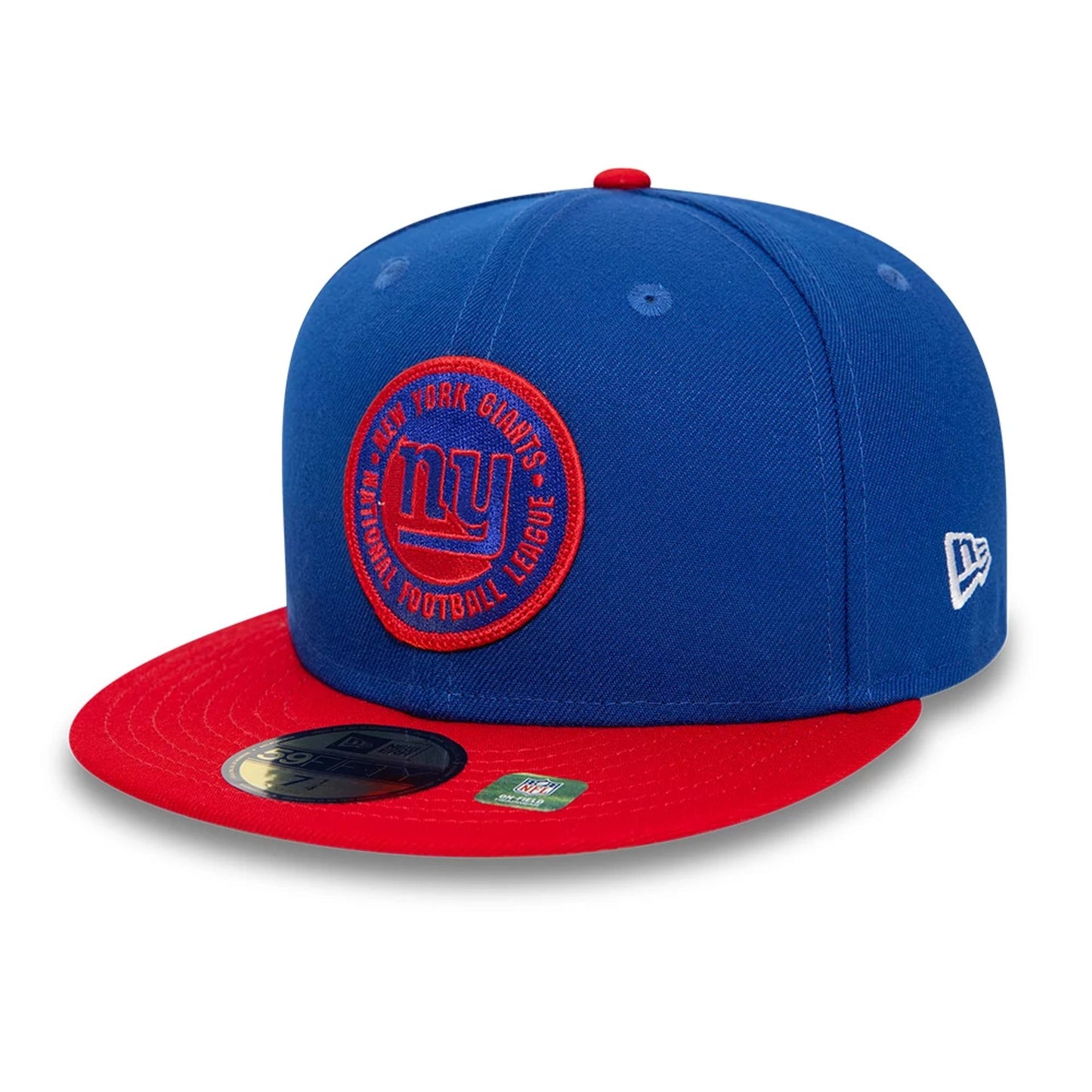 This is a New York Giants NFL Sideline 2023 Blue 59FIFTY Fitted Cap 6