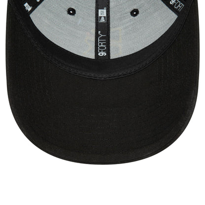 This is a Trent Rockets Repreve The Hundred 2023 Black 9FORTY Adjustable Cap 3