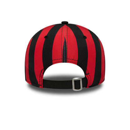 This is a 9FORTY New Era x AC Milan Red and Black Cap With Logo 3