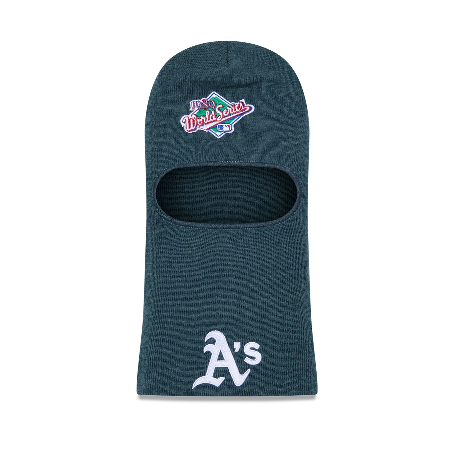 This is a Oakland Athletics MLB World Series Green Balaclava Hat 6