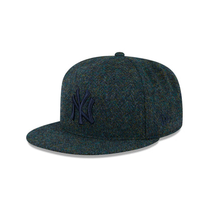 This is a New York Yankees MLB Harris Tweed Navy 59FIFTY Fitted Cap 4