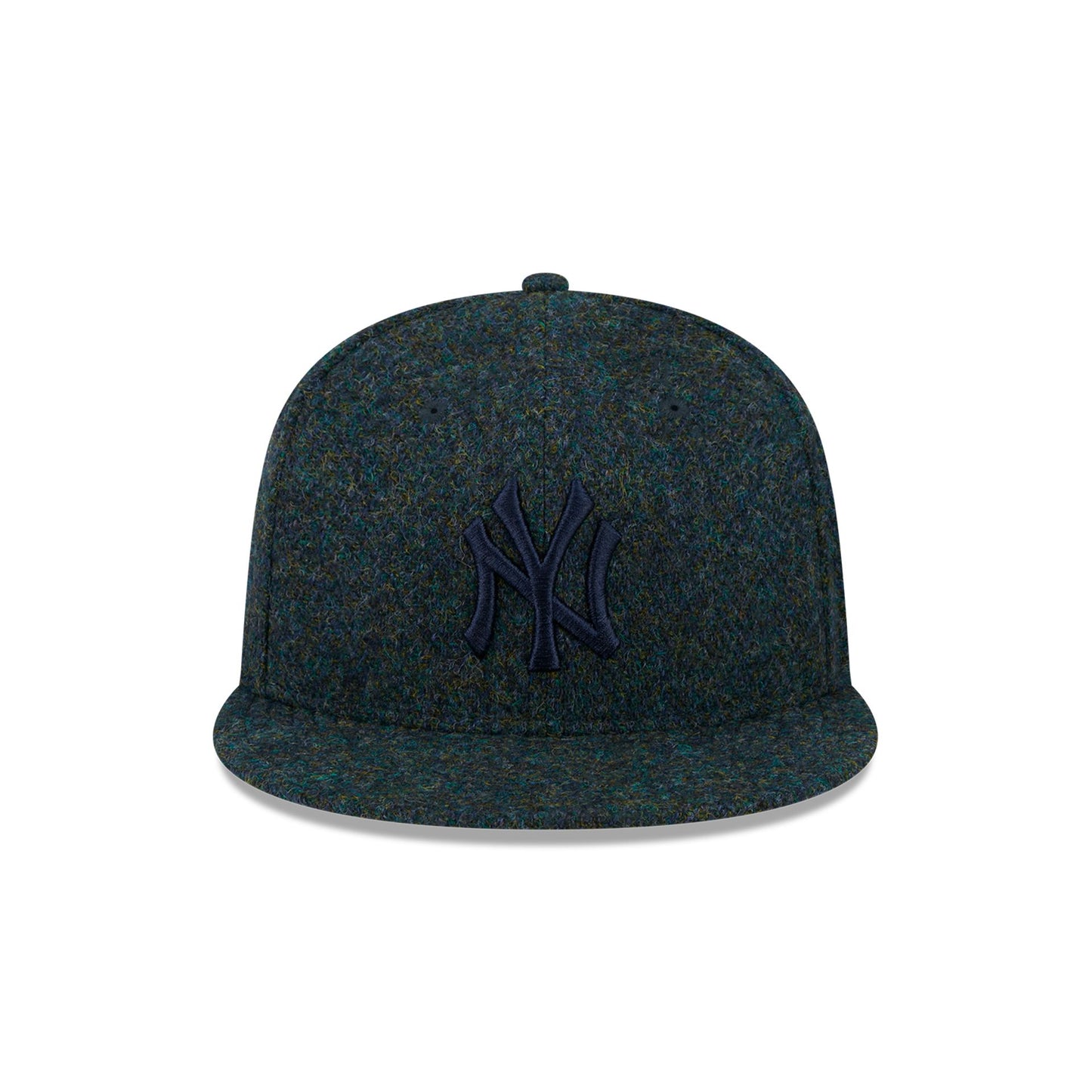 This is a New York Yankees MLB Harris Tweed Navy 59FIFTY Fitted Cap 2