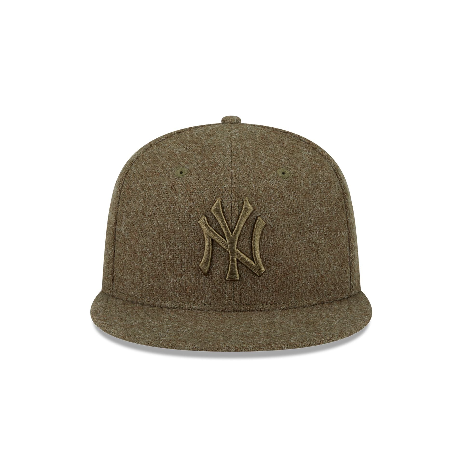 This is a New York Yankees MLB Harris Tweed Green 59FIFTY Fitted Cap 2