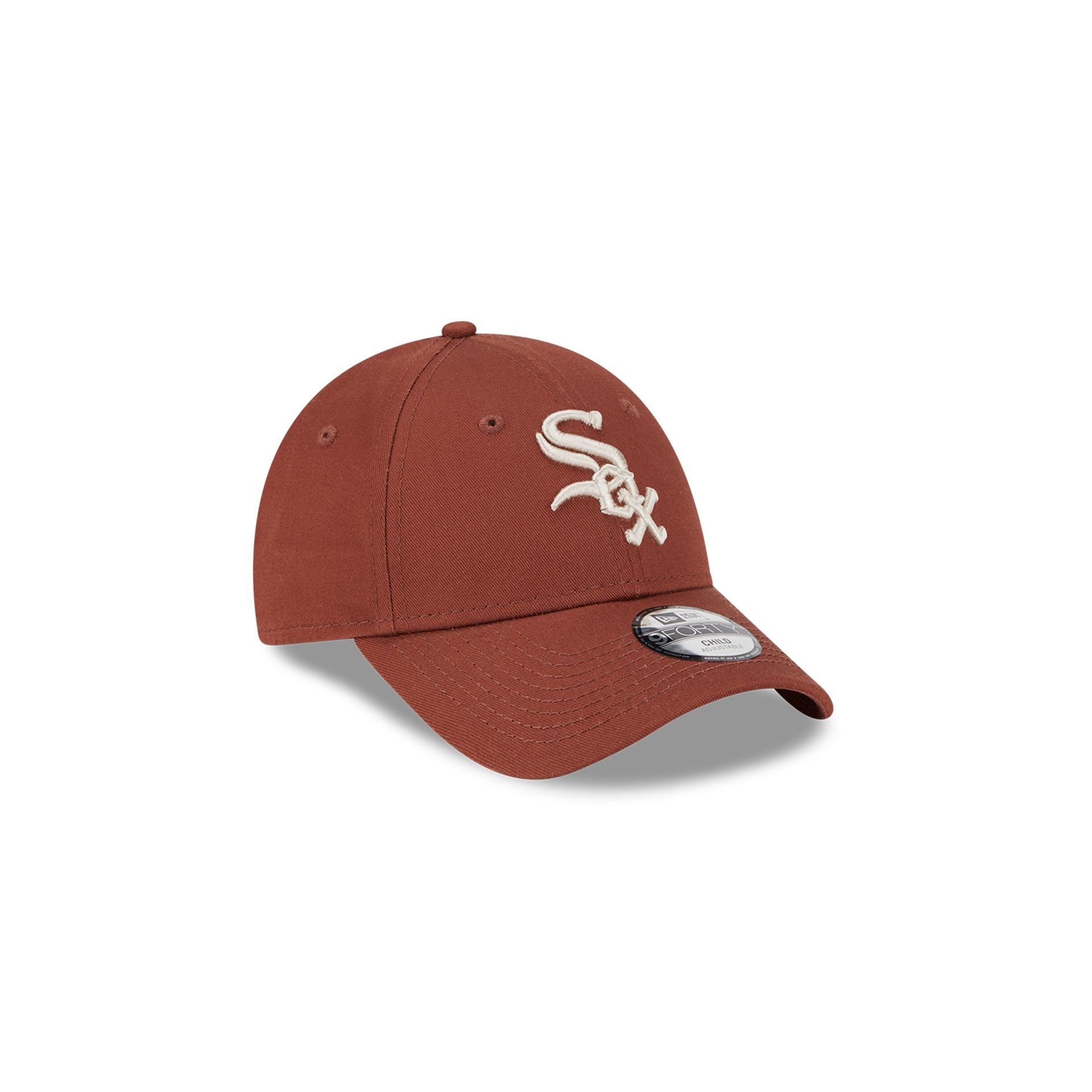 This is a Chicago White Sox Child League Essential Brown 9FORTY Adjustable Cap 1