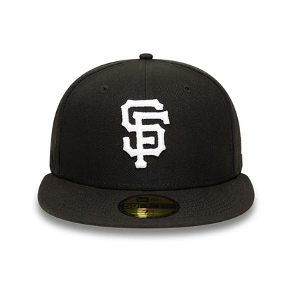 This is a San Francisco Giants MLB Black and White 59FIFTY Fitted Cap 4