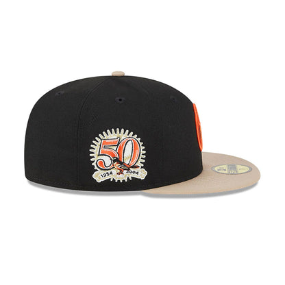 This is a Baltimore Orioles Varsity Pin Black 59FIFTY Fitted Cap 4