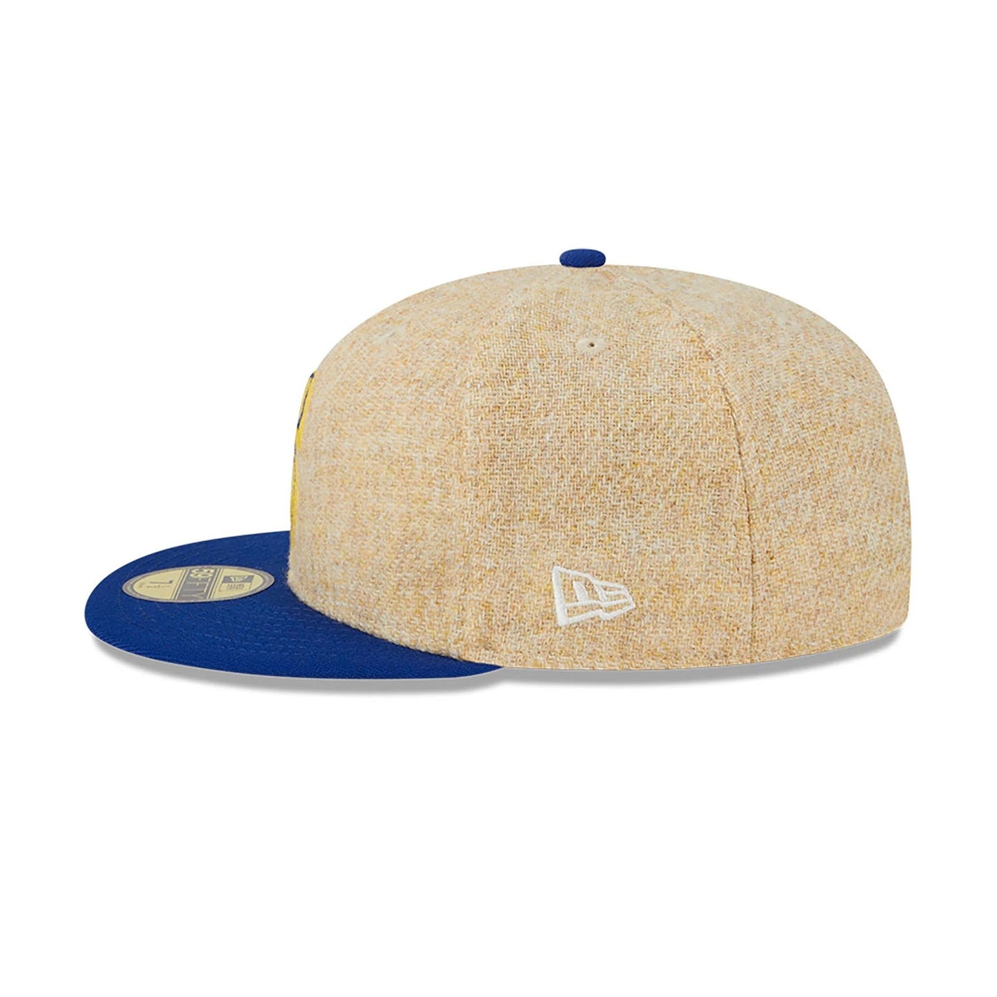 This is a Seattle Mariners Harris Tweed Beige 59FIFTY Fitted Cap 5