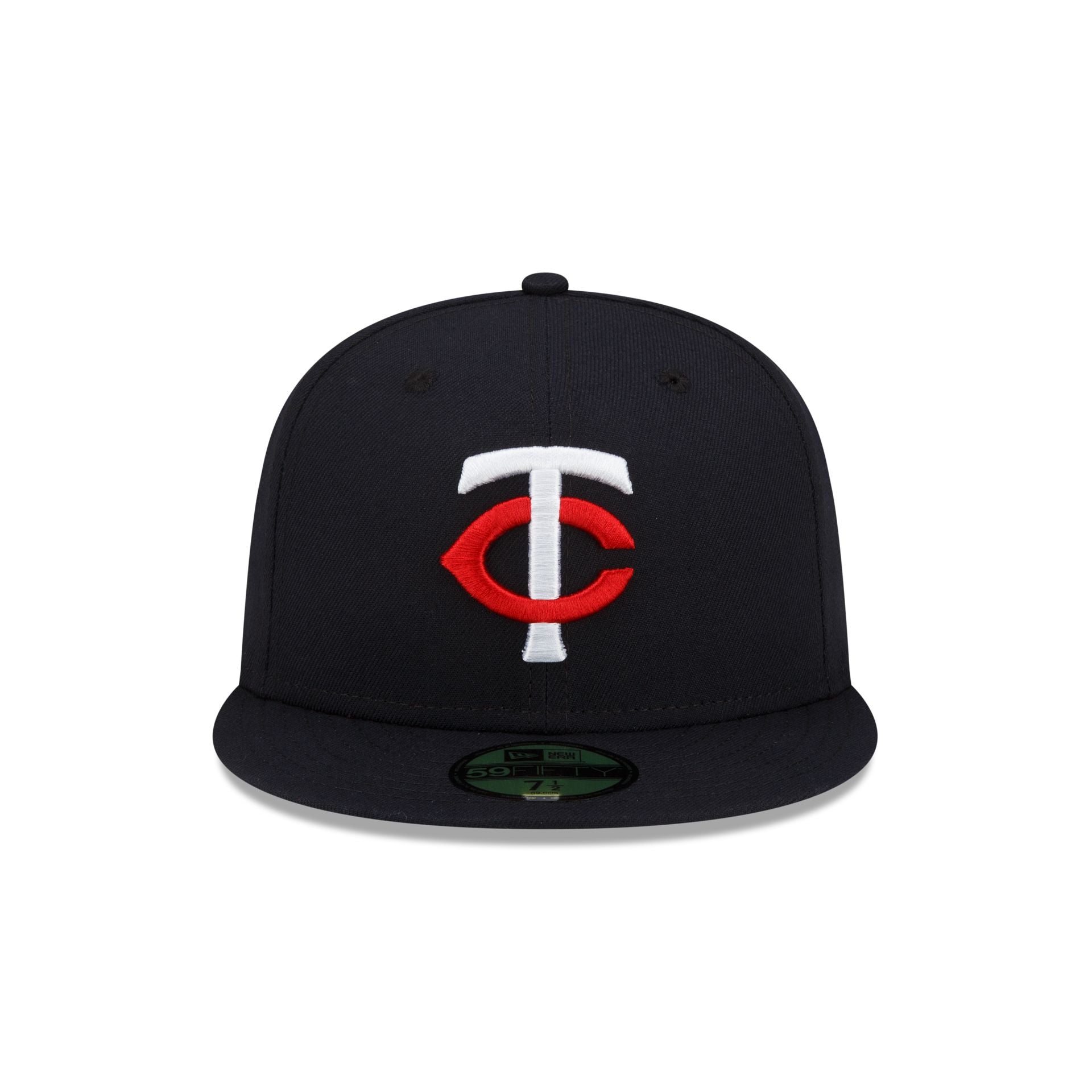 This is a Minnesota Twins MLB Authentic On Field Navy 59FIFTY Fitted Cap 6