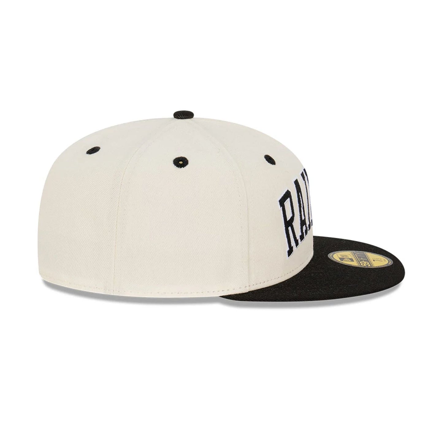 This is a Las Vegas Raiders Pack Chrome White 59FIFTY Fitted Cap 6