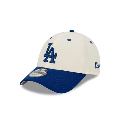 This is a LA Dodgers 2Tone White 9FORTY Adjustable Cap 1