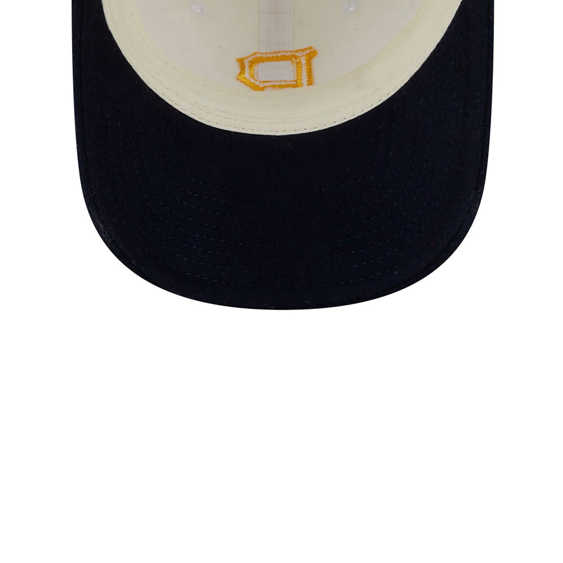 This is a Pittsburgh Pirates Leather Strap Chrome White 9TWENTY Adjustable Cap 2