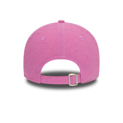 This is a AC Milan Womens Crinkle Pink 9FORTY Adjustable Cap 4