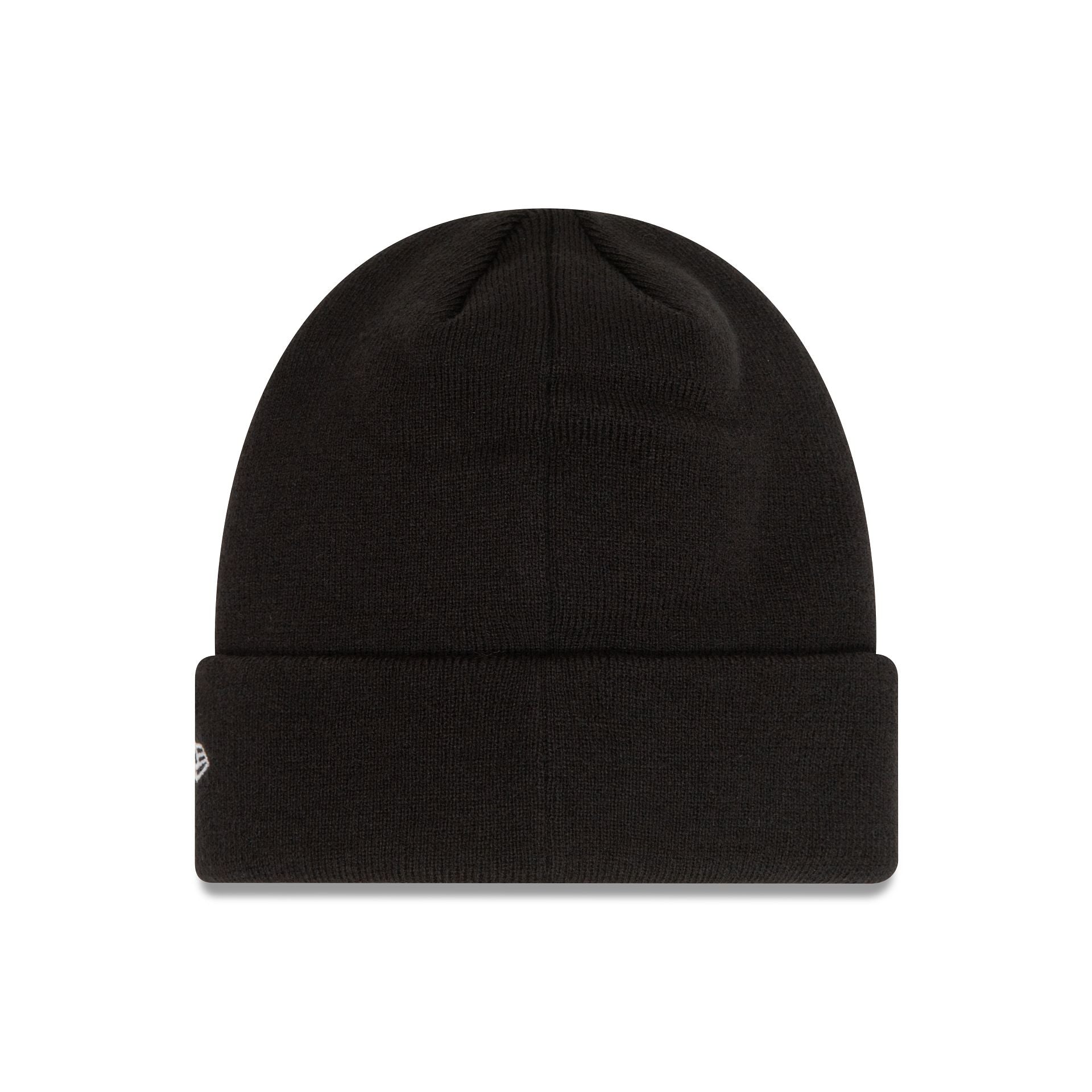 This is a AC Milan Wordmark Black Cuff Knit Beanie Hat 2