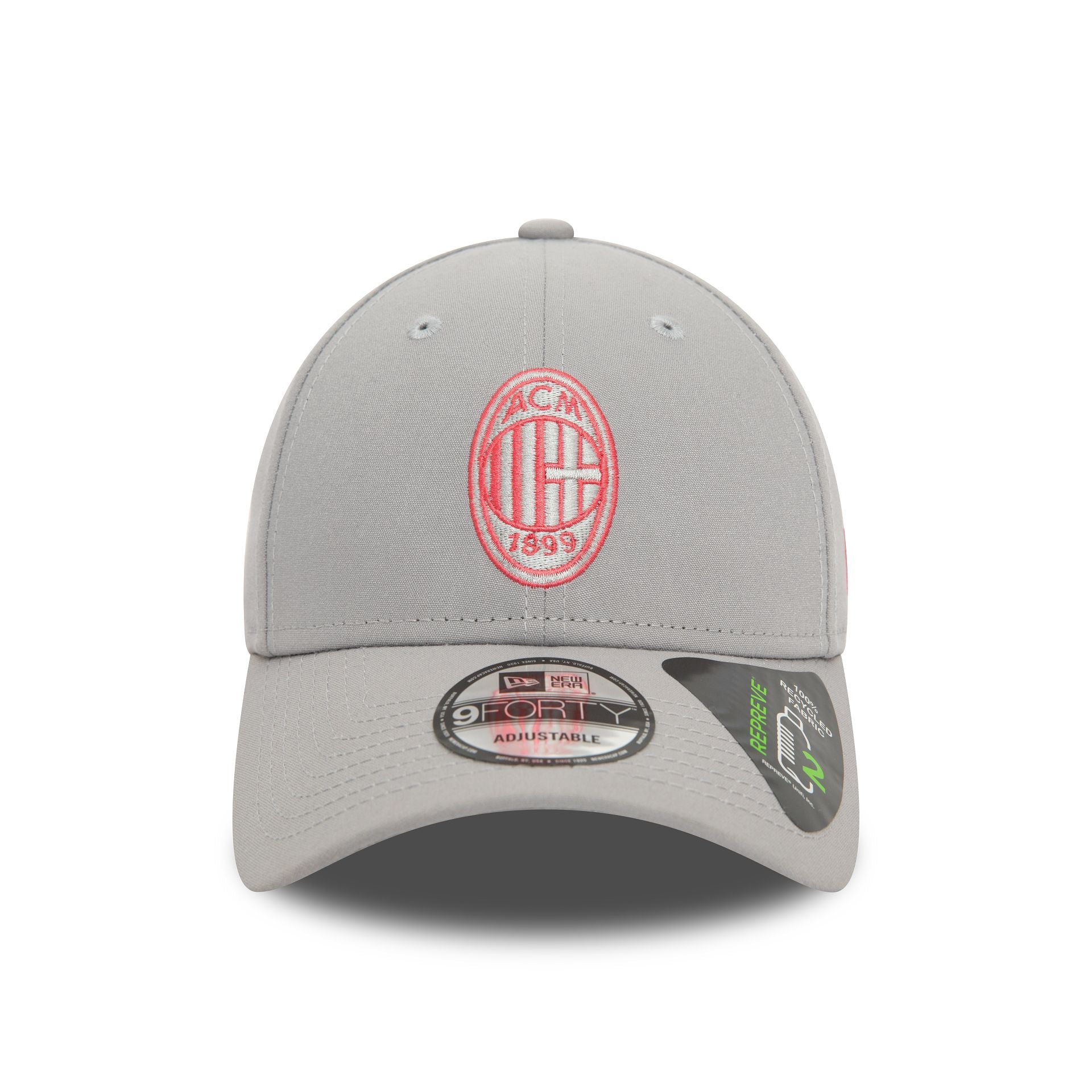 This is a AC Milan Seasonal Pop Grey Repreve 9FORTY Adjustable Cap 2